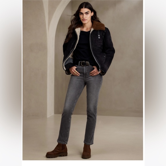 Ultra High Rise Slim Ankle Length Jeans - Picture 1 of 5